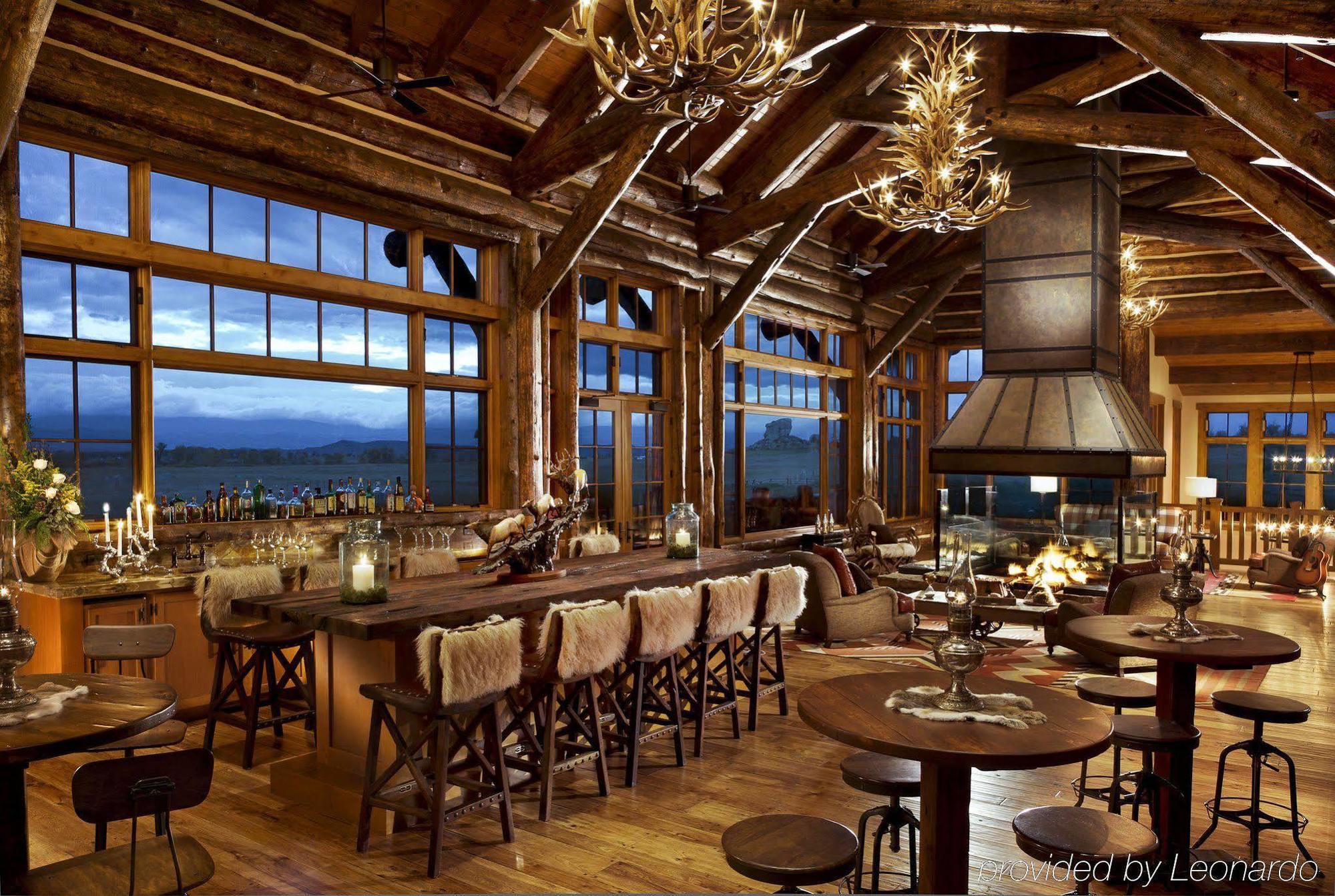 The Lodge & Spa At Brush Creek Ranch Saratoga Étterem fotó